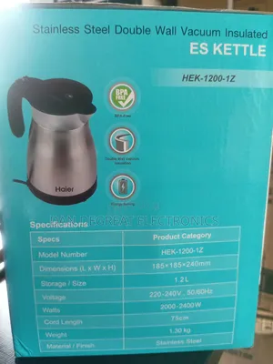 Haier Thermocool 1.2 Litters Electric Kettle