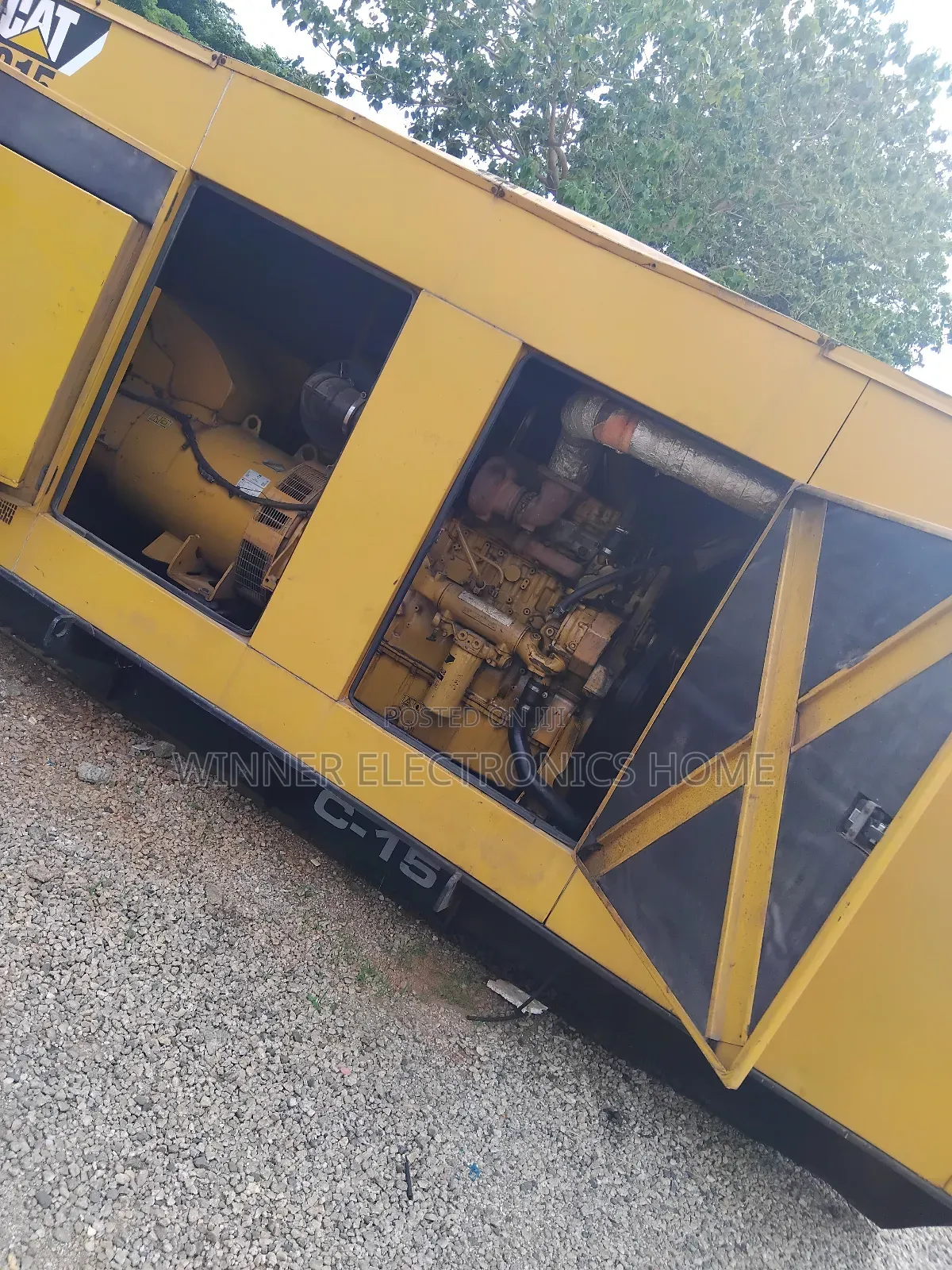 500kva Cat Soundproof Diesel Generator  Copper Coil
