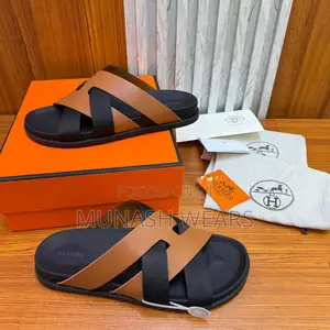 Hermes Leather Slipers Classic Quality