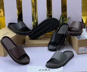 Photo - Zara Leather Slipers 40-46