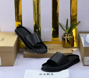 Zara Leather Slipers 40-46