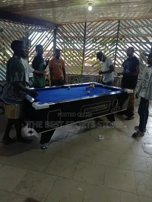 7ft Neat High Glossy Marble Coin Snooker With Accessories