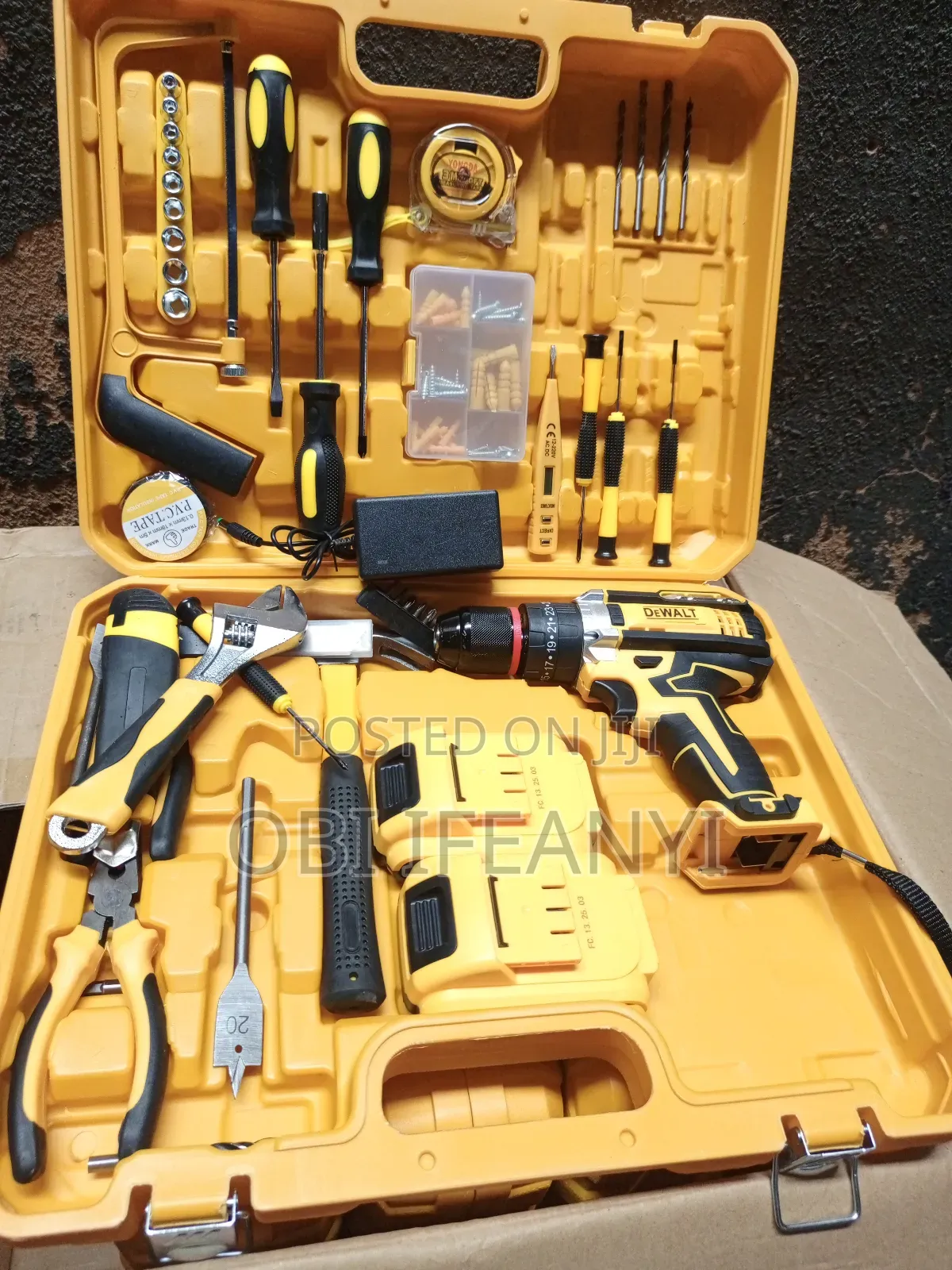 Dewalt Cordless and Tools Box