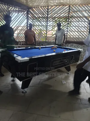 7ft Quality High Glossy Coin and Marble Pool Snooker Table