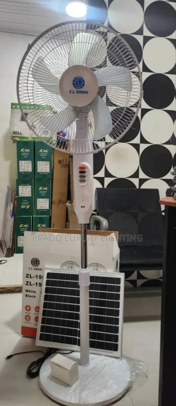 Z.L Shidal Solar Fan