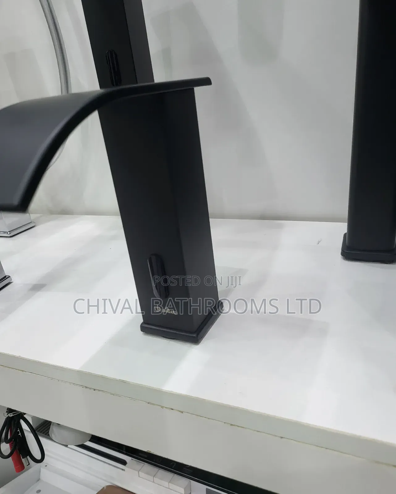 Sensor Black Basin Mixer