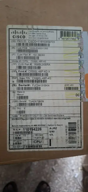 Cisco C9300l-48p-4g-A