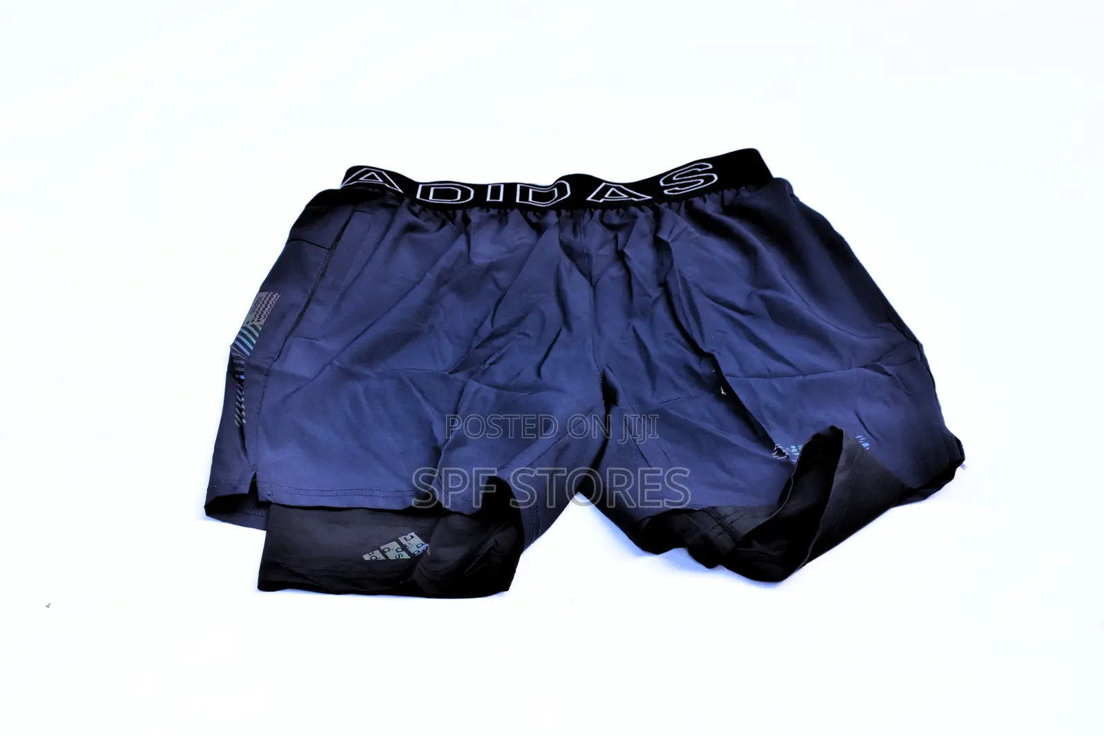 Blue Short With Short Tight