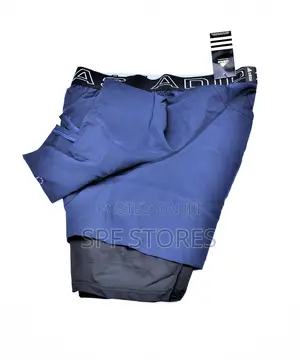 Blue Short With Short Tight