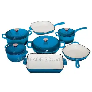 7pcs Set Cast Iron