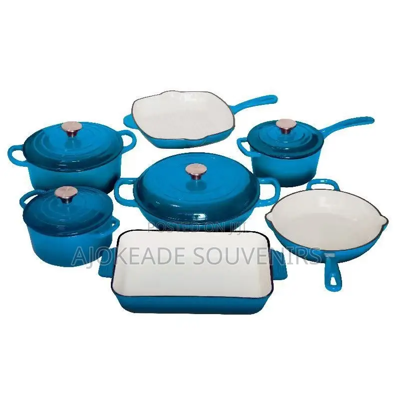 7pcs Set Cast Iron