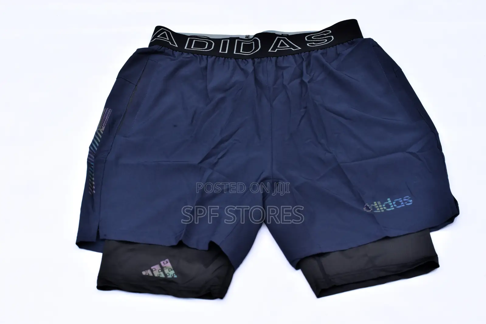 Blue Short With Short Tight