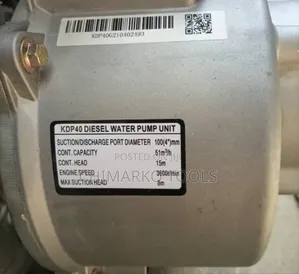 Kama Water Pump Machine 4" Diesel Engine