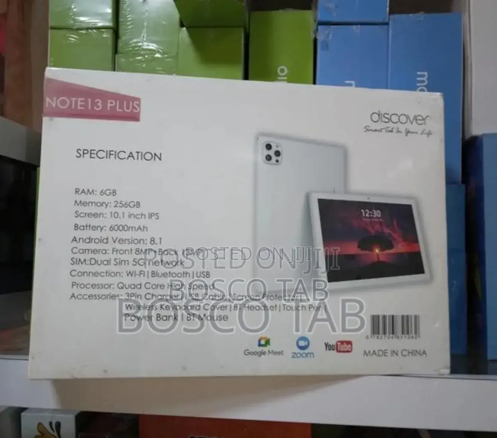 New Discover Note 13 Plus 256 GB Gray