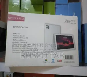 New Discover Note 13 Plus 256 GB Gray