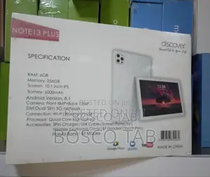 New Discover Note 13 Plus 256 GB Gray