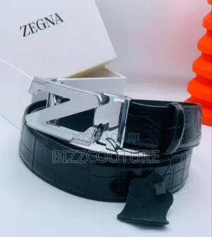 Photo - Original Zegna Leather Belts Available in Store