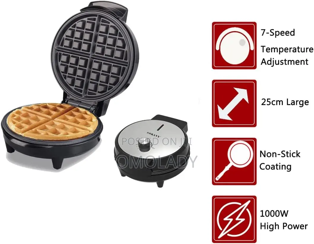 Sokany Waffle Maker Kj-505