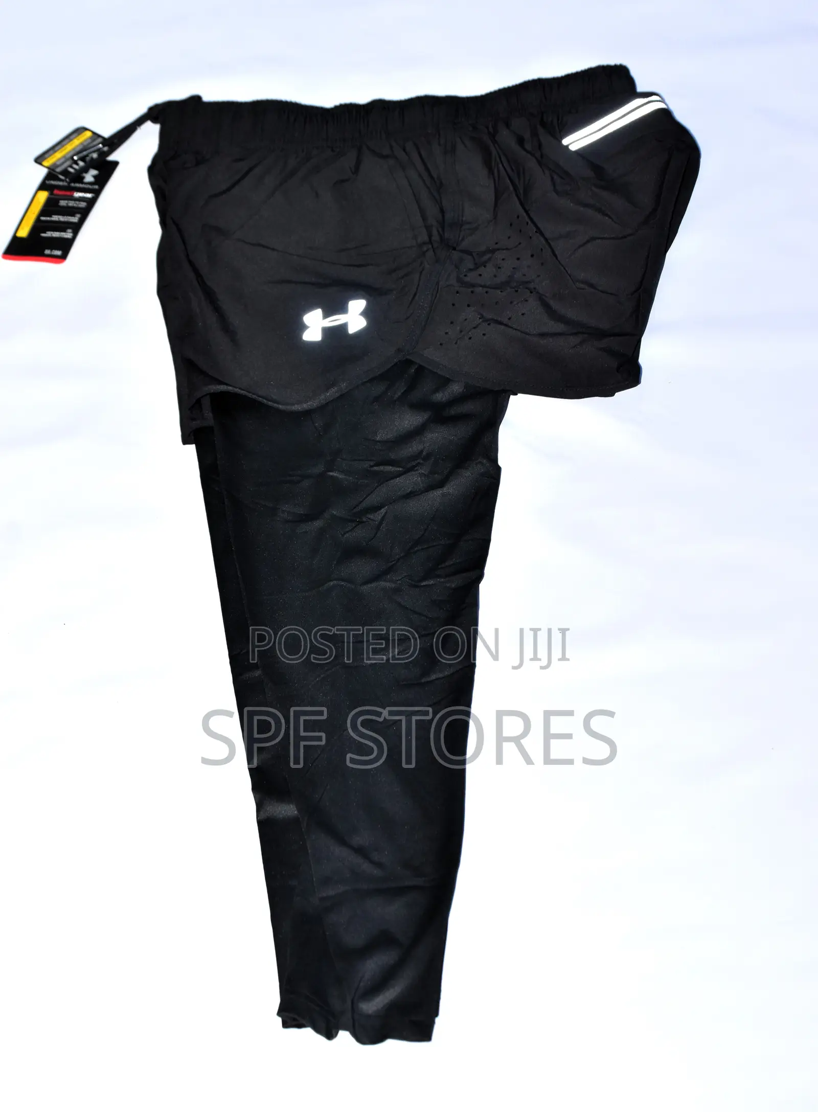 Black Short With Long Tight