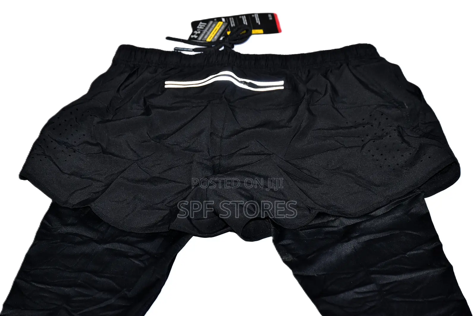 Black Short With Long Tight