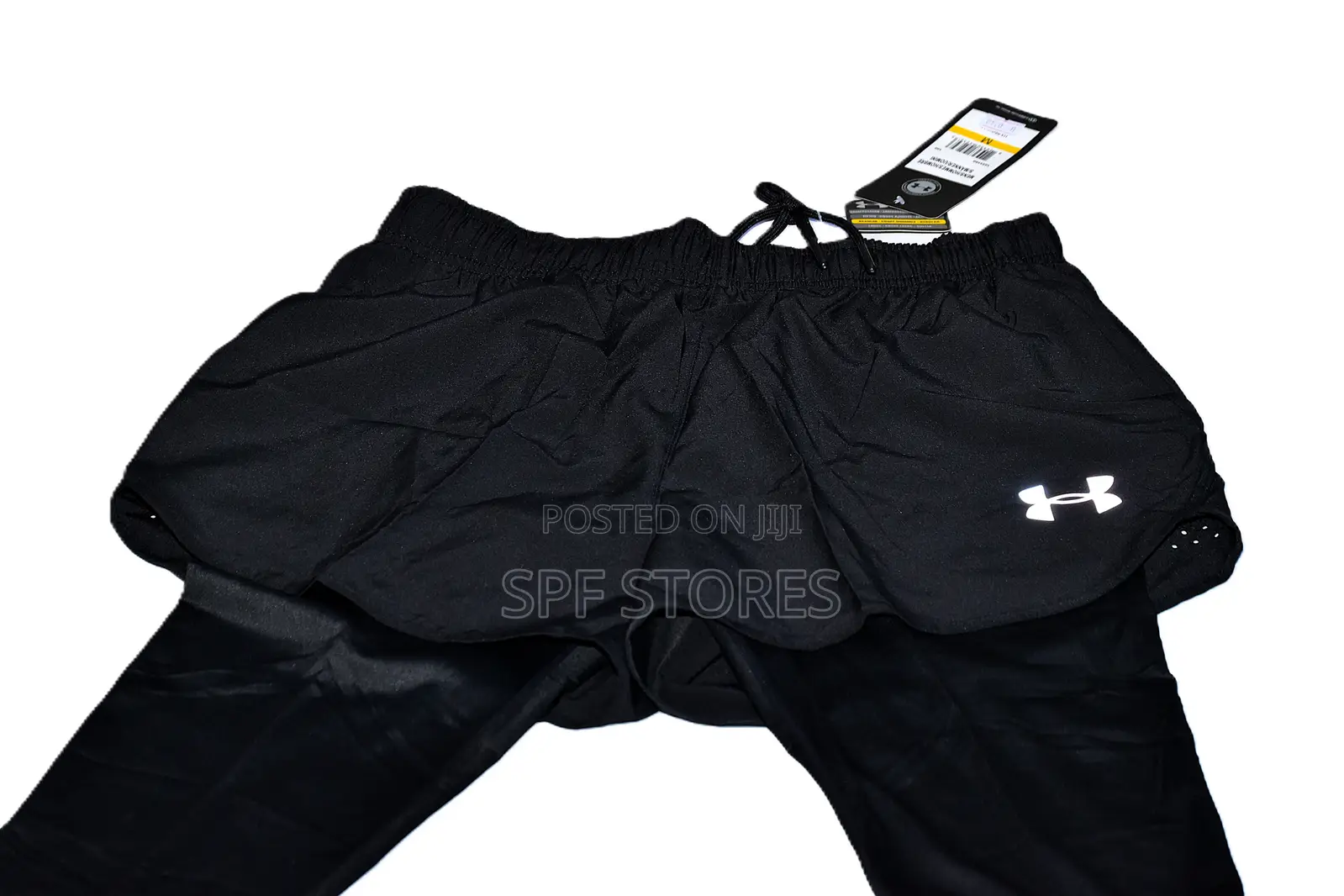 Black Short With Long Tight