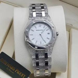 "Audemars Piguet Inspired Silver Watch for Women "