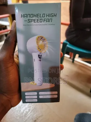 Compact Portable Fan With Adjustable Speeds