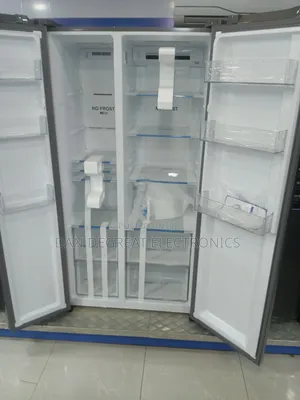 Haier Thermocool 540 Grey Color Inverter Side by Side Refrigerator