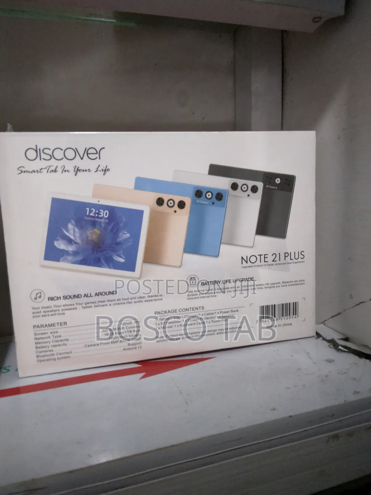 New Discover Note 21 Plus 1 TB Gray