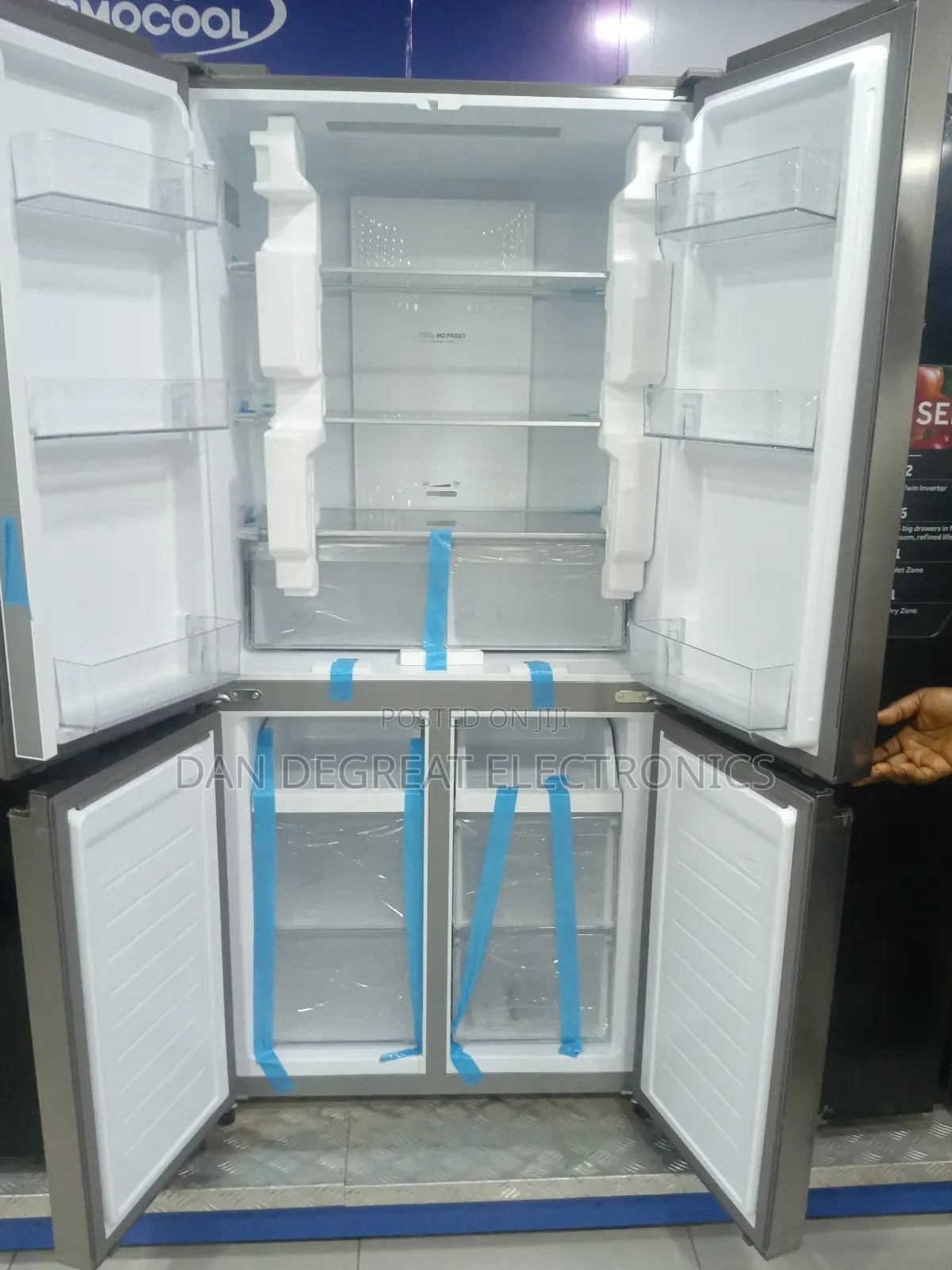 Haier Thermocool 525 Inverter 4 Doors Side by Side Refrigerator