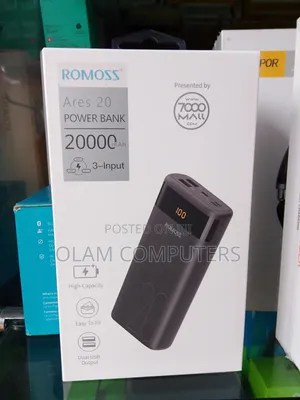 Romoss Ares 20 Power Bank 20000mah