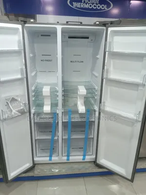 Haier Thermocool 619 Glas Inverter Side by Side Refrigerator
