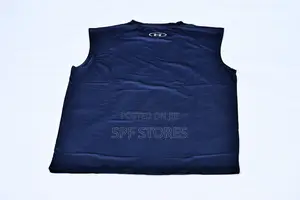 Blue Sleeveless Shirt