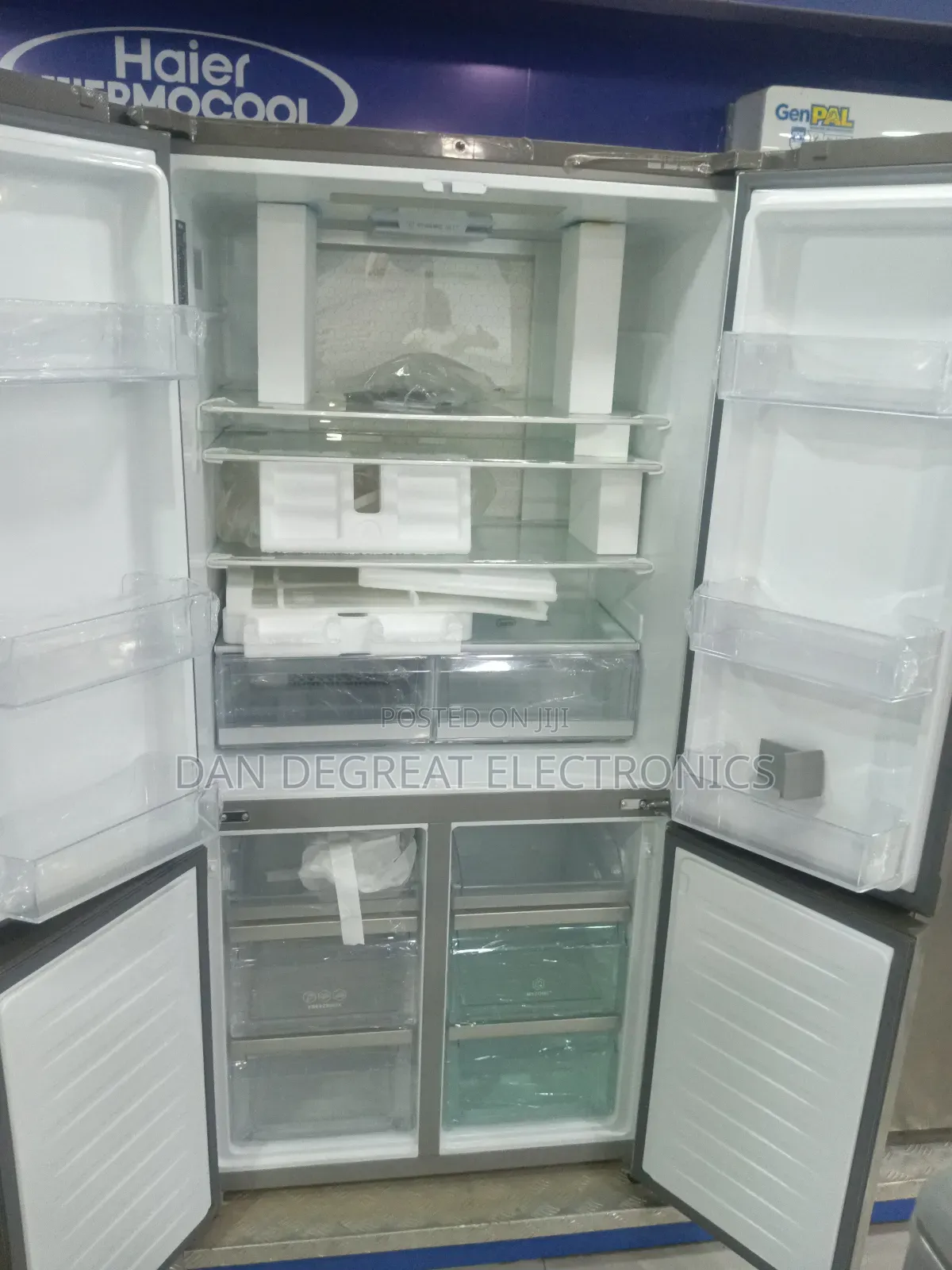 Haier Thermocool 610 Inverter 4 Doors Side by Side Fridge