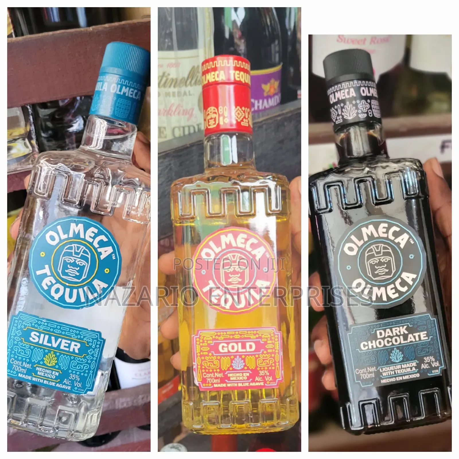 Olmeca Tequila All Flavours 700ml – By 12 Bottles