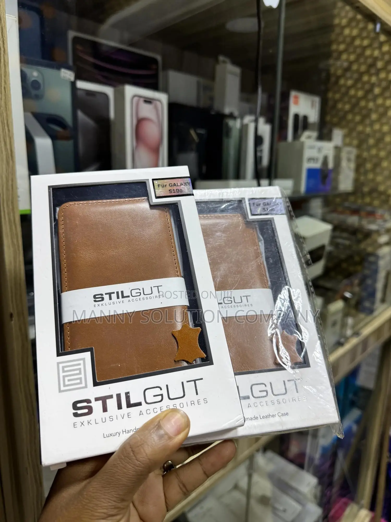 Galaxy S10e Leather Pouch