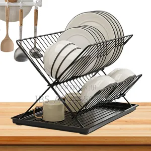 2tier/Step Plate Rack