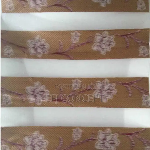 Day and Night Window Blind - Multicolored Flower