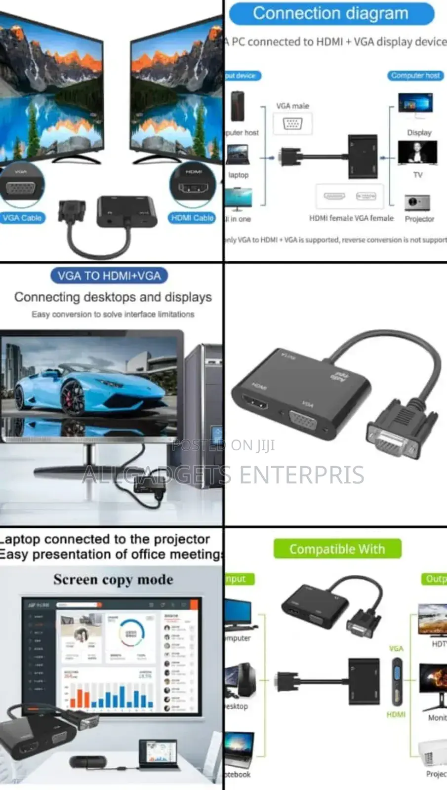 HDMI to VGA Adapter