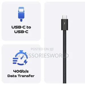 Apple Thunderbolt 4 Pro Cable 1m Up to 40 Gb/S