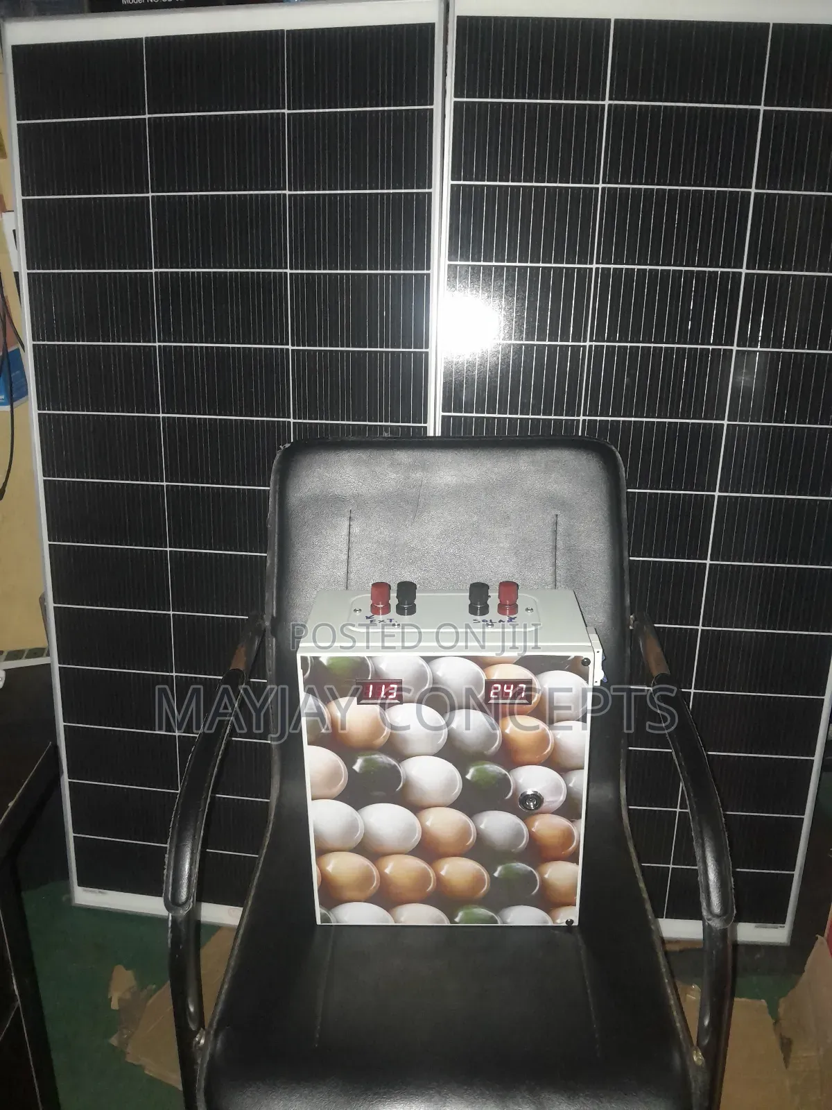 800wh Solar Lithium Battery Inverter+2pcs Solar Panels