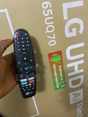 65” Lg Uhd Android Smart Tv With One-touch Access