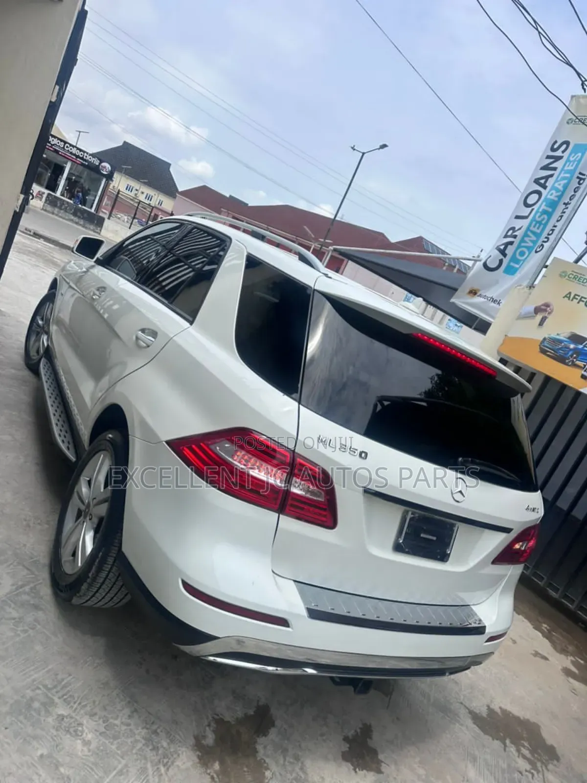 Mercedes-Benz M Class ML 350 4Matic 2012 White