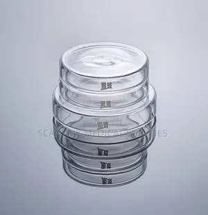 Carton of Bacteriological Dishes