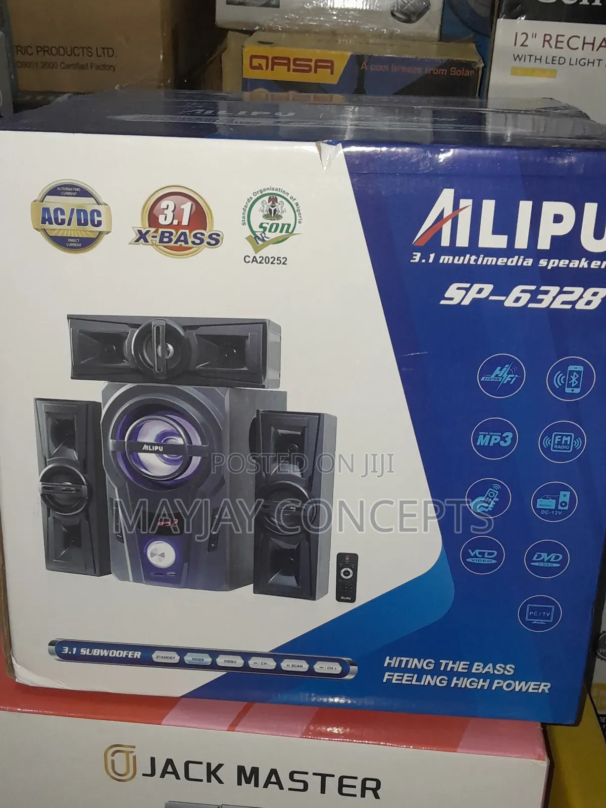 Ailipu Ac/Dc Multimedia Speaker System- Sp-6328