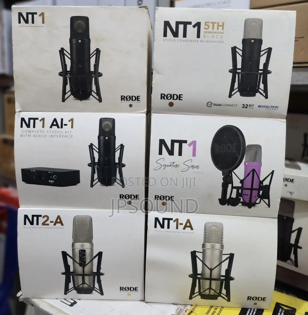 Rode Nt2a Studio Condenser Microphones