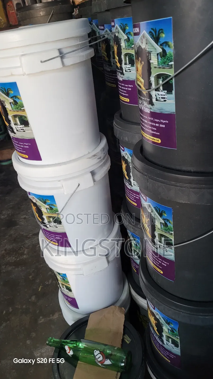 Kingstone's Paints.