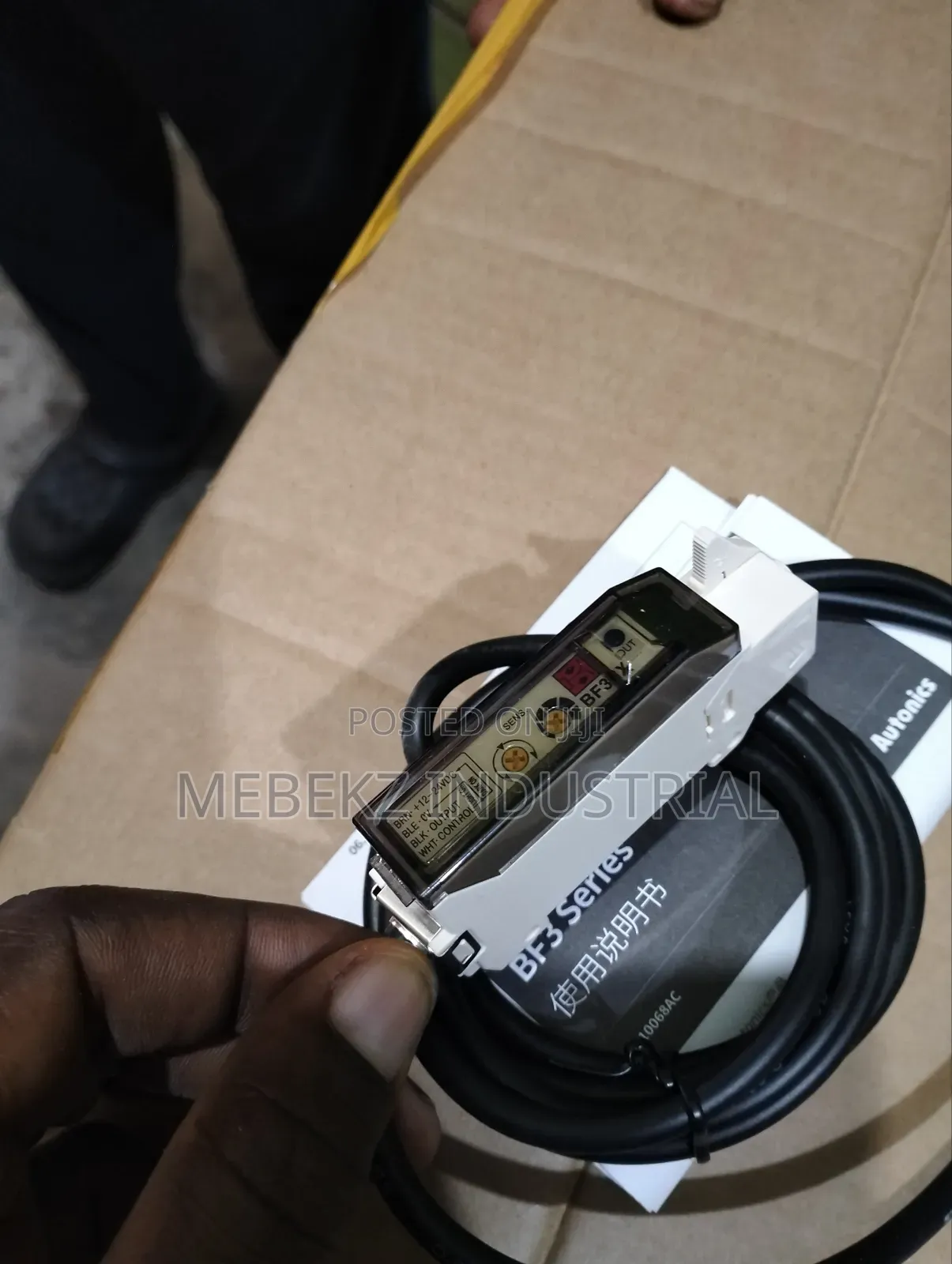 Autonics Amplifier Fiber Sensor Bf3rx
