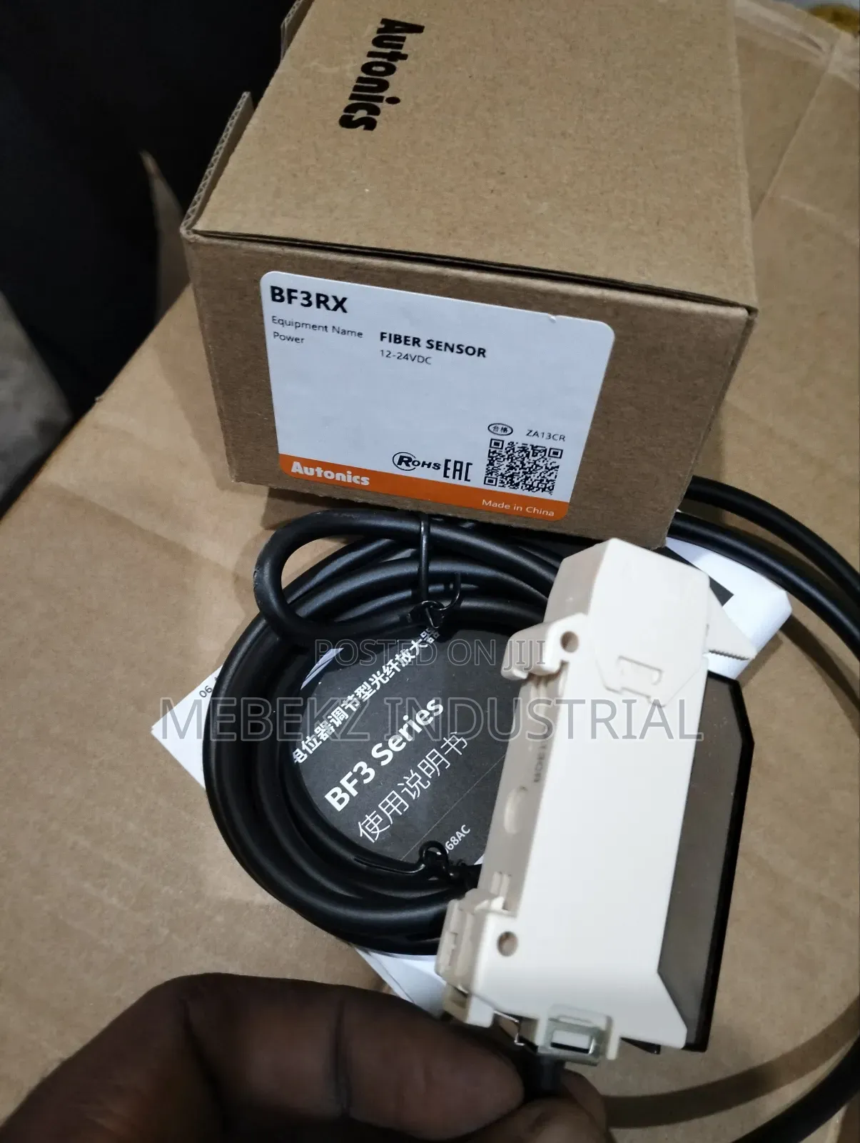 Autonics Amplifier Fiber Sensor Bf3rx