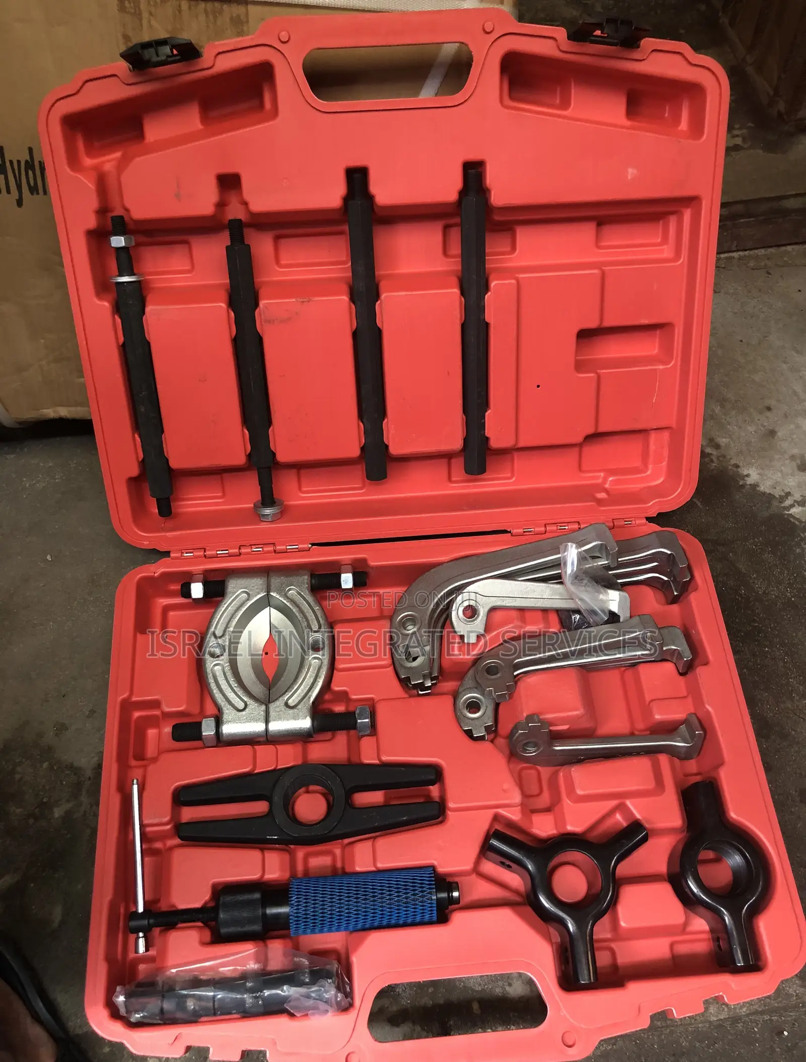 Hydraulic Bearing Puller and Separator Tool Set